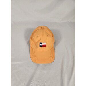 Texas Flag Imperial Adjustable Baseball Cap Orange